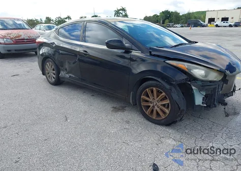 2015 Hyundai Elantra Se from USA, damaged, VIN KMHDH4AE6FU437655